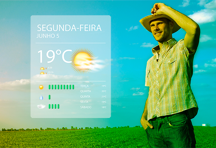 Condições climáticas desafiam o Brasil.